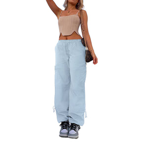 Parachute Cargo Pants for Women