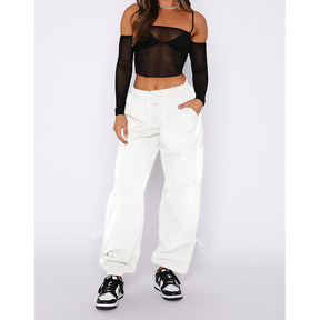 Parachute Cargo Pants for Women