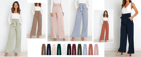 Loose Straight Leg Flatting Pants